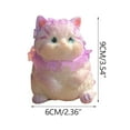 thumbnail image 3 of Small Cats Squeeze Pinching Toy Ornament for Kids Adults Stress Relief Sensory Fidget Toys for Anxiety Birthday Party Favors Classroom Prizes Stocking Stuffers Goodie Bag Fillers, 3 of 9