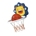 thumbnail image 1 of Mini juguete de aro de baloncesto, tablero de baloncesto montado en la pared, juguete de baño interactivo para padres e hijos para la pared de la Azul, 1 of 9