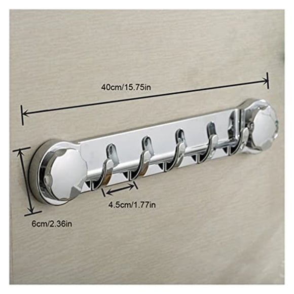 Dvkptbk wall hook Coat Hooks Wall Mounted, Rack - Metal for Keys Jackets & Towels Decorative Hanger for Bathroom & Entryway