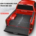 thumbnail image 2 of MOSTPLUS 5FT Roll Up Soft Truck Bed Tonneau Cover for 2016-2023 Toyota Tacoma Truck Bed Waterproof, 2 of 6