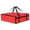 Red - Promotion, variant on RUIQPGRT Insulated Bag Large Capacity Pizza Bag (50X50X15cm) Pizza Bags for Transport 20x20x6 Inch Insulated Non Woven Cloth Pizza Bag for Outdoor Picnic Fall Decor Clearance