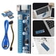 thumbnail image 4 of Tarjeta gráfica PCIe Mining Tarjeta gráfica PCIe Express Extensión Tarjeta gráfica PCIe Riser, 4 of 6