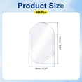 thumbnail image 2 of 480Pcs Removable Gel Glue Putty, 0.51" x 0.31" Acrylic Adhesive Dot, Clear, 2 of 6