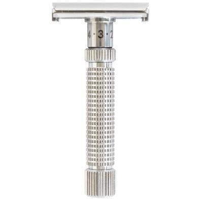 Rex Supply Co. Ambassador Adjustable Stainless Steel DE Safety Razor