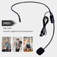 thumbnail image 3 of Micrófono SHIDU flexible con cable y conector de audio de 3,5 mm, 3 of 5