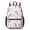 Unicorn and Flower, variant on Unicorn and Star White Pattern 17" School Backpacks for Teens,Waterproof Oxford Fabric,S-Shape Padded Straps for School,Travel,Hiking,Camping