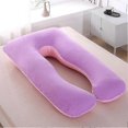 thumbnail image 5 of Cotton Pillowcase for U-Shaped Maternitys Pillow Washable Comfy Pillow Cover for Side Sleeper Pillow, 5 of 5