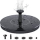 thumbnail image 5 of Fuente solar para piscina, fuente para pájaros, fuente flotante, fuente para jardín, 5 of 5