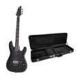 thumbnail image 1 of Guitarra eléctrica Schecter Demon-6 FR Aged Black Satin con funda, 1 of 8