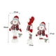 thumbnail image 5 of Muñeco de nieve de peluche con patas largas retráctiles para decoración de mesa navideña Estilo A, 5 of 8