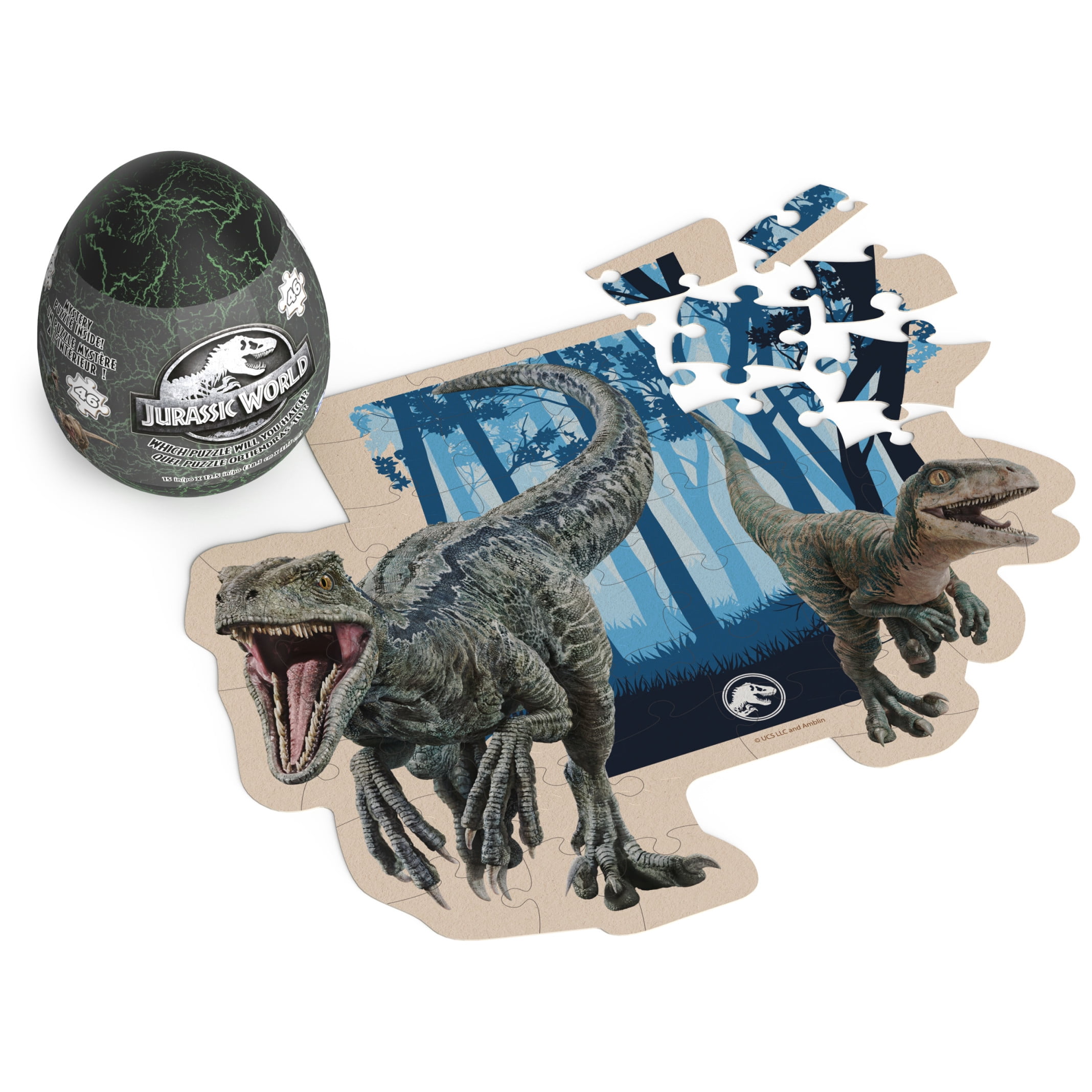 Jurassic World, Teenage Mutant Ninja Turtles 4 Puzzles in Eggs
