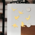thumbnail image 6 of 9pcs 1.6x1.6 inch Golden Metal Stickers Butterfly Scroll Metal Stickers Self Adhesive Stickers Golden Epoxy Stickers Animal Theme Sticker for Scrapbooks Epoxy Resin Phone Decoration, 6 of 9