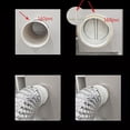thumbnail image 3 of Kitchen Range Hoods Check Valve For 150/160/180mm Pipe Double-ended Anti Odor Check Control Air Out, 3 of 5