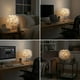 thumbnail image 4 of CM-TOP | Lámpara De Mesa | Lámpara De Plumas | Color Blanco | Lámpara De Noche | Luces LED | alimentadas por USB para decoración del hogar (Blanco | 13 * 22CM), 4 of 4