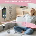 thumbnail image 1 of Sentmoon USB Powered Portable Heating Pad for Period Cramps Cute Plush Doll Style Heat Pad Rechargeable Adjustable Warmth for Women Teens Pain Relief Menstrual Comfort Home Office Travel, 1 of 2