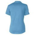 thumbnail image 3 of Women's-Cutter & Buck  Powder Blue Texas Rangers Eco Textured Stretch Recycled Polo, 3 of 3