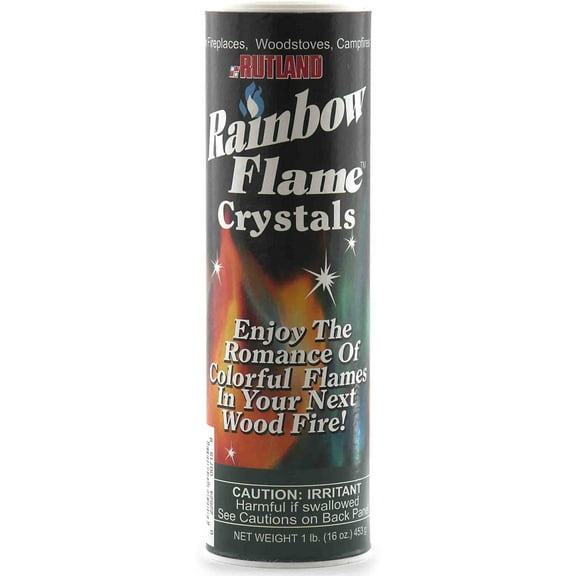 Rutland Color Flame Crystal Blue, Green 1 Lb. Case of 12