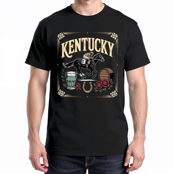 Kentucky Derby Race 2026 T-Shirt – Horse Racing Enthusiast – Unisex Sporting Event Wear