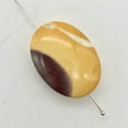 thumbnail image 4 of Fab Mookaite Pendant Bead strand |30x22x10mm | Beige | Oval | 13 beads |, 4 of 12