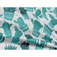 thumbnail image 5 of oneOone Rayon Dusty Teal Green Fabric Cactus Craft Projects Decor Fabric Printed By The Yard 56 Inch Wide, 5 of 5