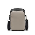 thumbnail image 2 of CAIXIA Womens Crossbody Purse Womens Two-Tone Mini Crossbody Phone Purse, Lightweight Multi-Pocket Daily Casual Shoulder Messenger Bag, 2 of 4