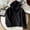 02-Black winter coats for women, variant on Mceream Womens Fleece Jackets Zip up Long Sleeve Stand Collar Oversized Solid Coat with Pockets Winter Warm Fashion Clothes Plus Size Outwear Chamarras Para Mujer Para El Frio Gray XXL