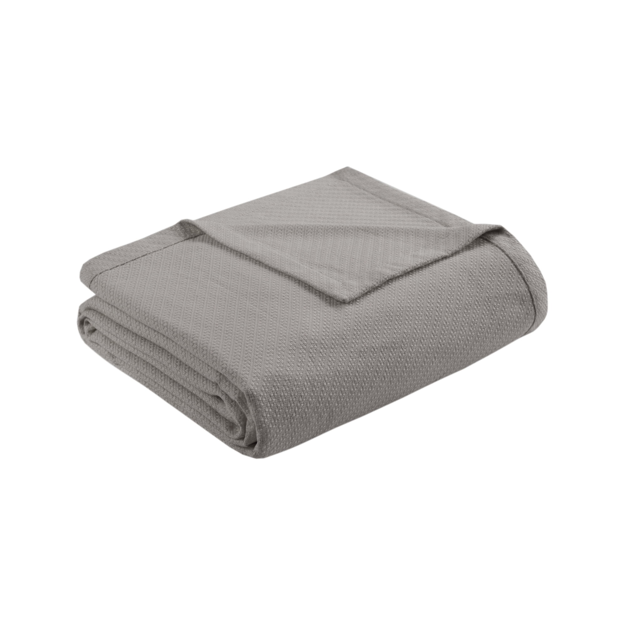 Home Essence Liquid Cotton Super Soft Lightweight Blanket, Full/Queen, Gray