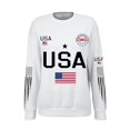 thumbnail image 4 of MEICHEN 250th Anniversary Usa Flag Printed Crew Neck Sweatshirt for Women Trendy Hoodless Pullover Top Patriotic Hoodless Sweatshirt, 4 of 4