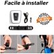thumbnail image 3 of Luz trasera Casco MTB Bicicleta de carretera Bicicleta LED USB Recargable 5 modos Luz de bicicleta impermeable Luz roja Carga rápida Alta visibilidad JM, 3 of 5