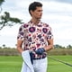 thumbnail image 3 of Fotbe Skull lips record Guitar Camiseta Polo de Golf para Hombre con Estampado – Camisa Deportiva Transpirable con Cuello Abotonado-Small, 3 of 6