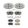 thumbnail image 2 of PowerStop Front Stock Replacement Brake Pad and Rotor Kit with Calipers Fits: CHEVROLET PONTIAC SATURN Select Models KCOE1614A, 2 of 7