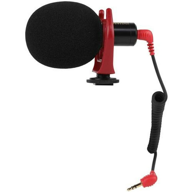Canon PowerShot SX730 HS Digital Camera External Microphone Vidpro XM-L  Wired Lavalier microphone - 20' Audio Cable - Transducer type: Electret  Condenser 