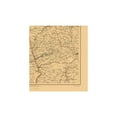 thumbnail image 2 of Historic State Map - Alabama Northern Georgia - Krebs 1864 - Vintage Wall Art, 2 of 4