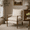 Beige, variant on MOONMISS Vintage Spindle Accent Chair,Similar to Harper Style,Mid Century Chenille Upholstered Armchair,Beige