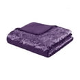 Home Essence Apartment Alyssa Diamond Quilted Velvet Duvet Cover Set