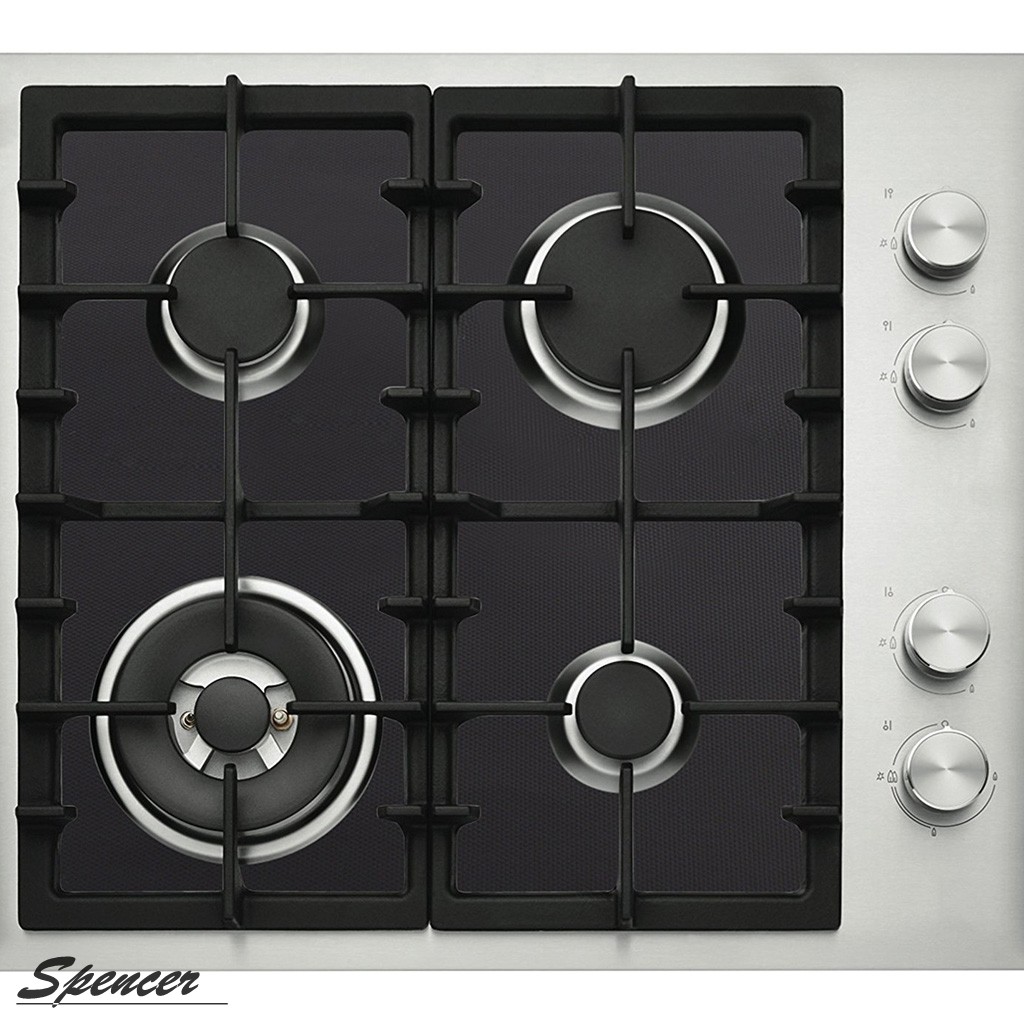 Spencer 4 Pack 10.6" Gas Range Protectors Reusable Nonstick Stove top