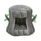 thumbnail image 1 of Cama cueva para perros y gatos, cama para gatos, autocalentable para el invierno, casa para cachorros, nido para perros, perrera para Gris, 1 of 9
