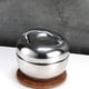 thumbnail image 5 of Cateissary Contenedor de almacenamiento de alimentos de acero inoxidable grueso al vacío, práctico almacenamiento plateado, versátil y duradero Mostrada Plata 1L, 5 of 6
