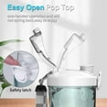 thumbnail image 3 of Portable Blender Juicer Personal Size Blender For Shakes And Smoothies With 6 Blade Mini Blender Kitchen Gadgets, 3 of 9
