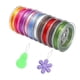 thumbnail image 1 of 10 Piezas Hilo Elástico para Pulseras Fabricación de Joyería Manualidades Cuentas Accesorios Resistente Flexible Apto para Bisutería Artesanía Joyería Regalo, 1 of 8