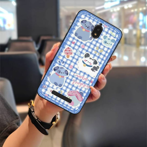 LYM-Phone Case For BLU View2/B130DL, Phone Pouch Waterproof Fashion Design Soft case Anti-knock Protective Durable Full wrap Graffiti Shockproof Anti-dust Animals Silicone Cute TPU