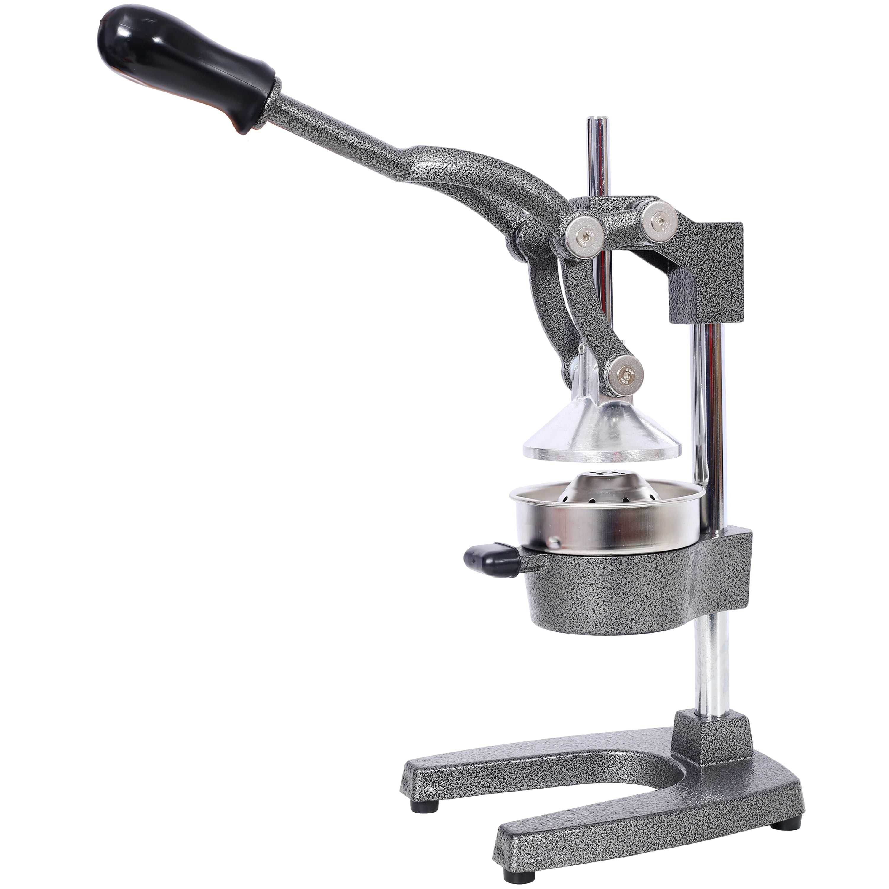 Cast Iron Citrus Juicer, Extra Large Commercial Manual Hand Press, Heavy Duty Countertop Squeezer for Orange Lemon Grapefruit Pomegranate