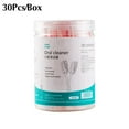 thumbnail image 4 of 30 Pcs Baby Tongue Cleaner Disposable Gauze Toothbrush Cleaning Paper Rod, 4 of 8