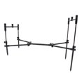 thumbnail image 1 of Caña de retráctil, 3 varillas, accesorio negro, aparejos, plegable con bolsa de transporte, soporte de aleación de aluminio para pesca en Soledad Vaina de caña de pescar, 1 of 6