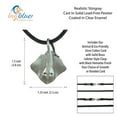 thumbnail image 2 of Stingray Necklace- Stingray Gift for Women and Men, Stingray Pendant, Gifts for Divers, Sea Life Jewelry, 2 of 10
