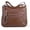 brown, variant on YOPTOP 10 Pockets Crossbody Purses for Women Medium Pocketbooks Lightweight Ladies Satchel Bag Multi Pocket Shoulder Handbag,red