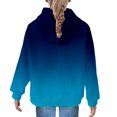 thumbnail image 4 of Ruyang Oversized Preppy Hoodies for Girls Gradient Color Hooded Sweatshirt School Trendy Tie Dye Sweaters with Pocket, 4 of 7