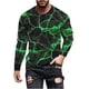 thumbnail image 2 of Blusas y camisas de manga larga con cuello redondo. Nueva camiseta casual de manga larga para hombre. Camiseta deportiva con estampado navideño. Blusas y camisas de manga larga con cuello redondo. Blu, 2 of 5