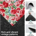 thumbnail image 3 of Pioneer Flower Floral Print Pattern Kitchen Rugs Sets Of 3,Kitchen Runner Rugs Non Skid Washable,Decorative Kitchen Floor Mats for Kitchen,Sink,Laundry,17"x30"+ 17"x47" + 17"x59", 3 of 6