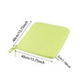 thumbnail image 3 of Square Seat Cushion with Ties 15.7" Soft Polyester Pad Comfortable Dining & Kitchen Chair Pillow for Home Seating, 3 of 5